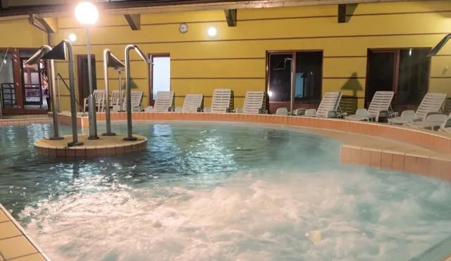 Indoor thermal pool — Volcano Medical and Adventure Bath
