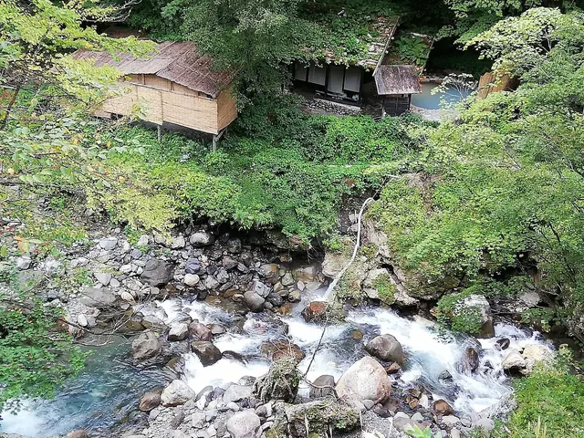 Shirahone Onsen, Japan.