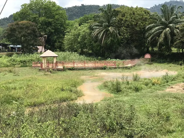 Ulu Slim Hot Spring, Malaysia.