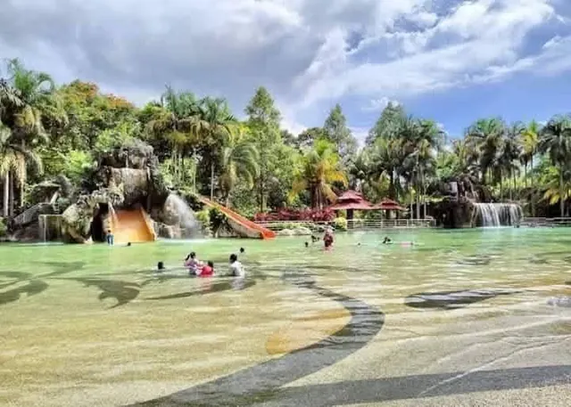 Sungai Klah Hot Spring Park, Malaysia.