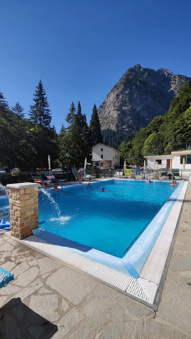 Terme di Valdieri (Royal Baths of Valdieri), Italy.