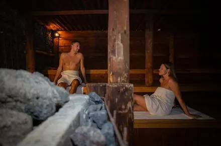 Sauna interior — Thermae Boetfort