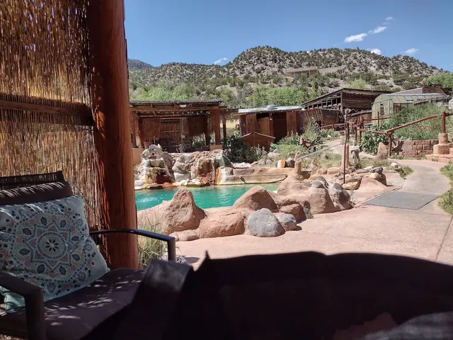 Jemez Springs Bath House, New Mexico.