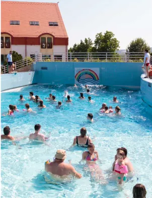 Outdoor pool area — Kehida Thermal Adventure Bath and Spa