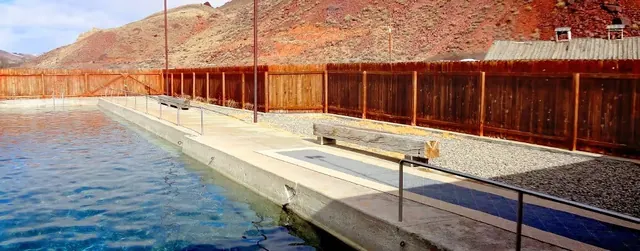Challis Hot Springs, Idaho.