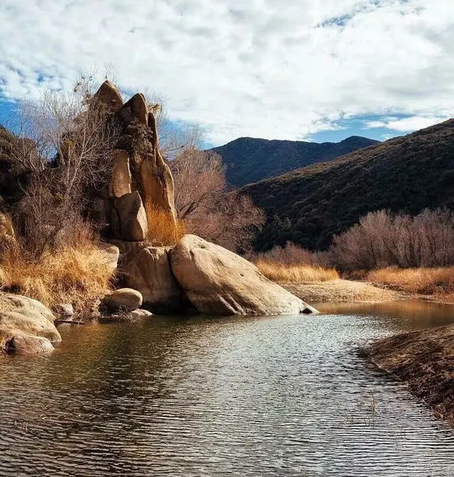 Sespe Hot Springs, California.