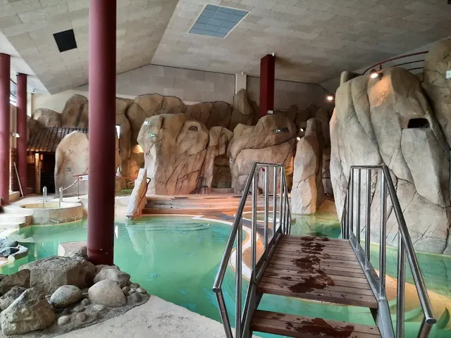 Saint-Lary-Soulan Thermal Spa, France.