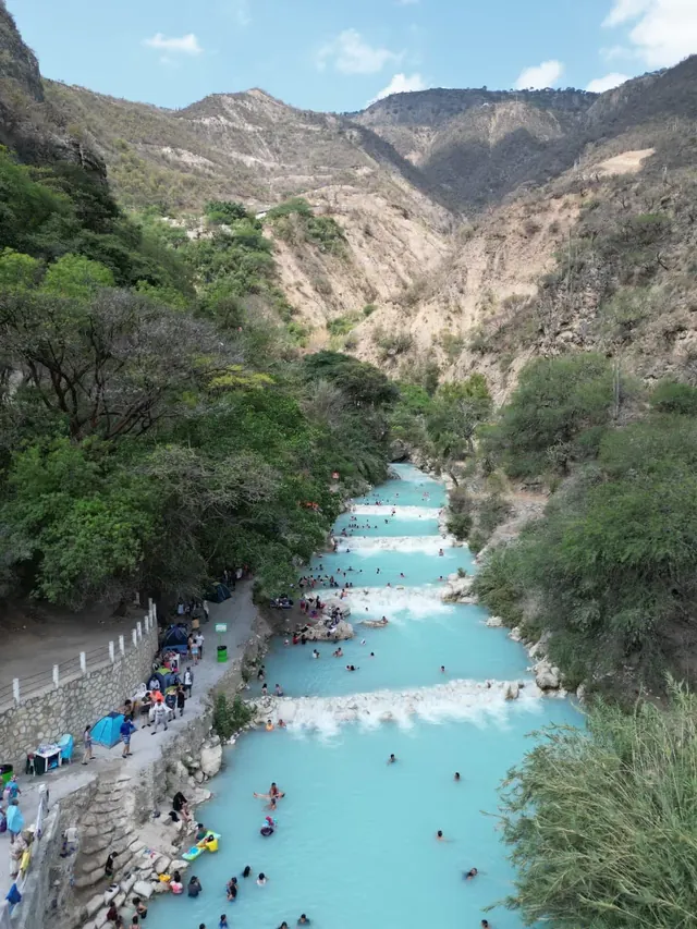 Grutas de Tolantongo, Mexico.