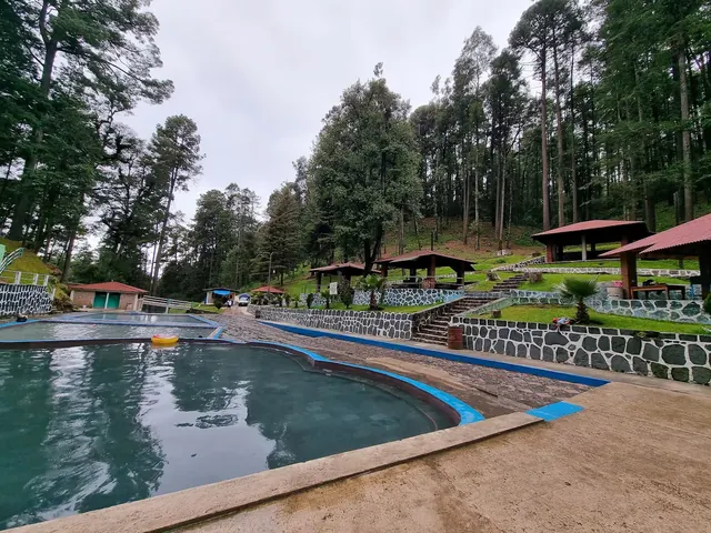 Laguna Larga Hot Springs, Mexico.