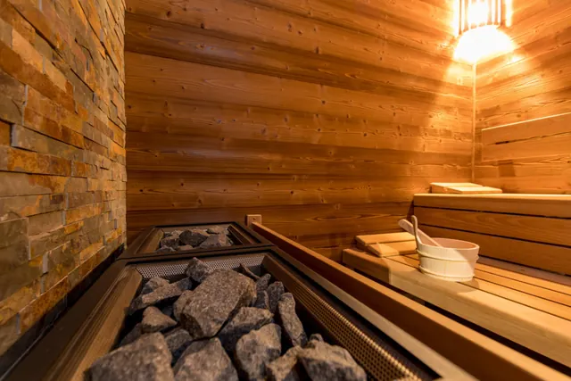 Sauna interior — Thermalium (Teplice)