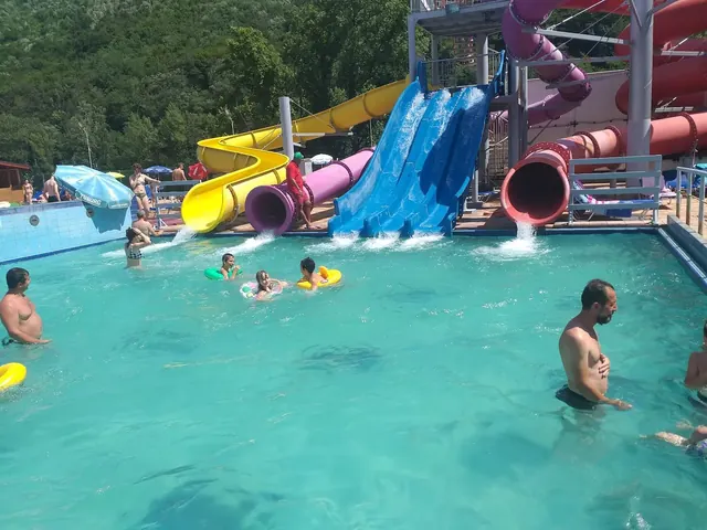 AquaPark Cozia, Romania.
