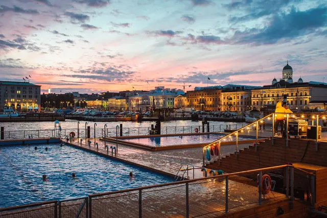 Allas Pool, Finland.