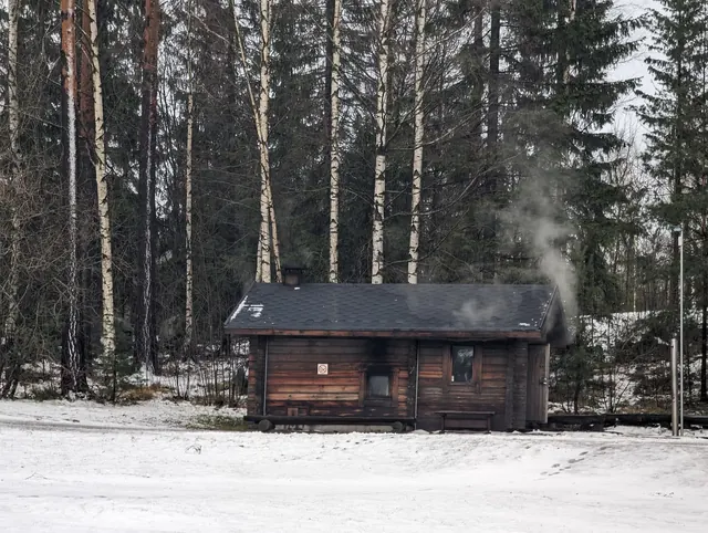 Kuusijärvi Saunas, Finland.