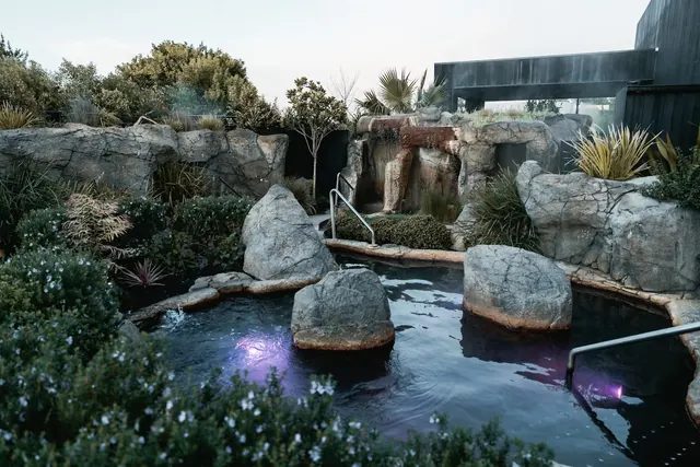 Deep Blue Hot Springs