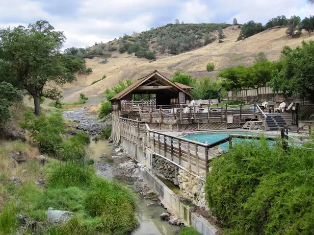 Wilbur Hot Springs, California.