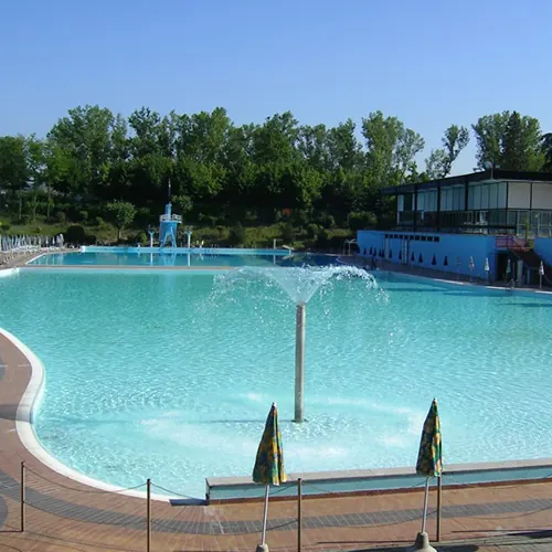 Outdoor thermal pool — Terme di Acqui Terme