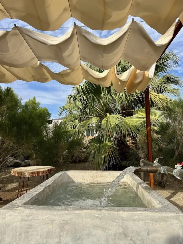 Private outdoor soaking tub; confirm booking inclusions — Miracle Manor Boutique Hotel and Spa