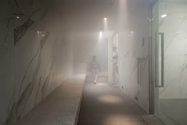 Hammam steam room at Terme di Castrocaro
