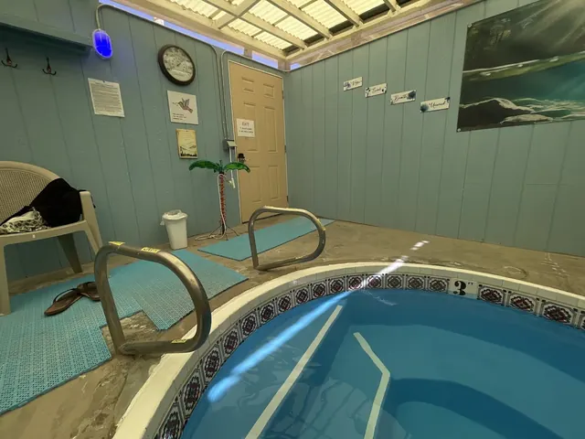 Tecopa Palms Therapeutic Hot Springs Resort, California.