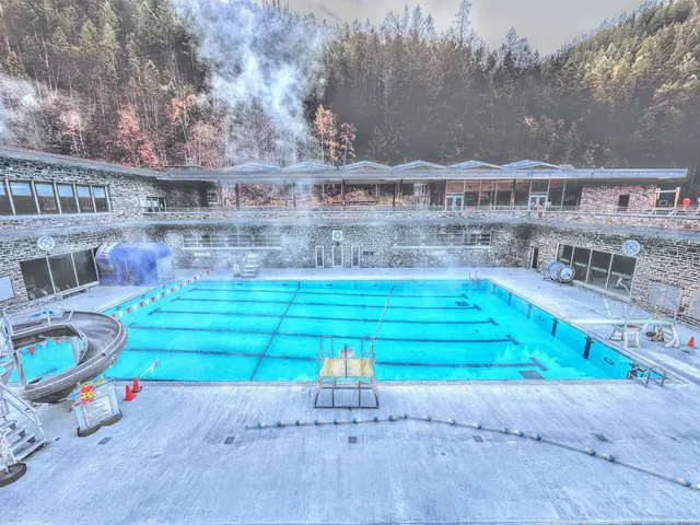 Radium Hot Springs, Canada.