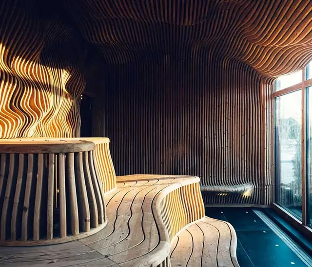 Sinnenas Spa at Astad Vingard, Sweden.