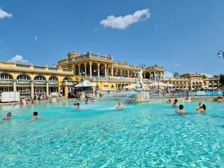 Szechenyi Thermal Bath, Hungary.