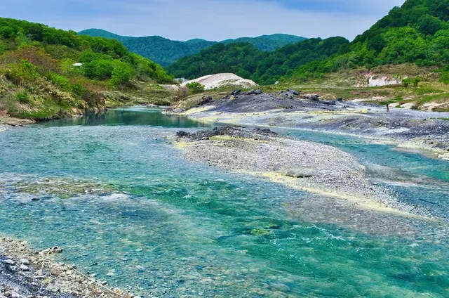 Osorezan Onsen, Japan.